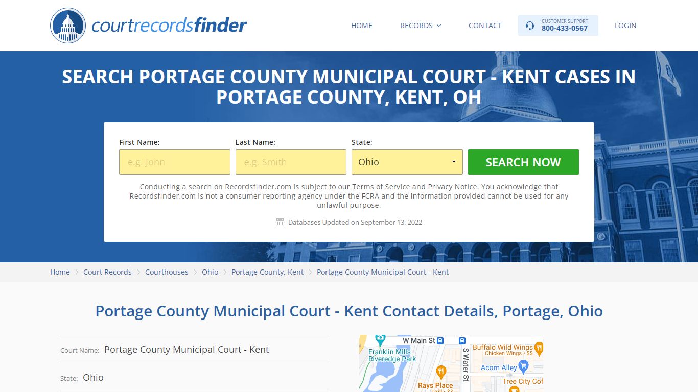 Search Portage County Municipal Court - RecordsFinder